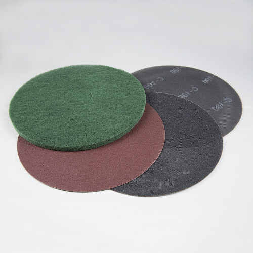 Schleifpad Ø 406 mm, 22 mm stark, GRÜN