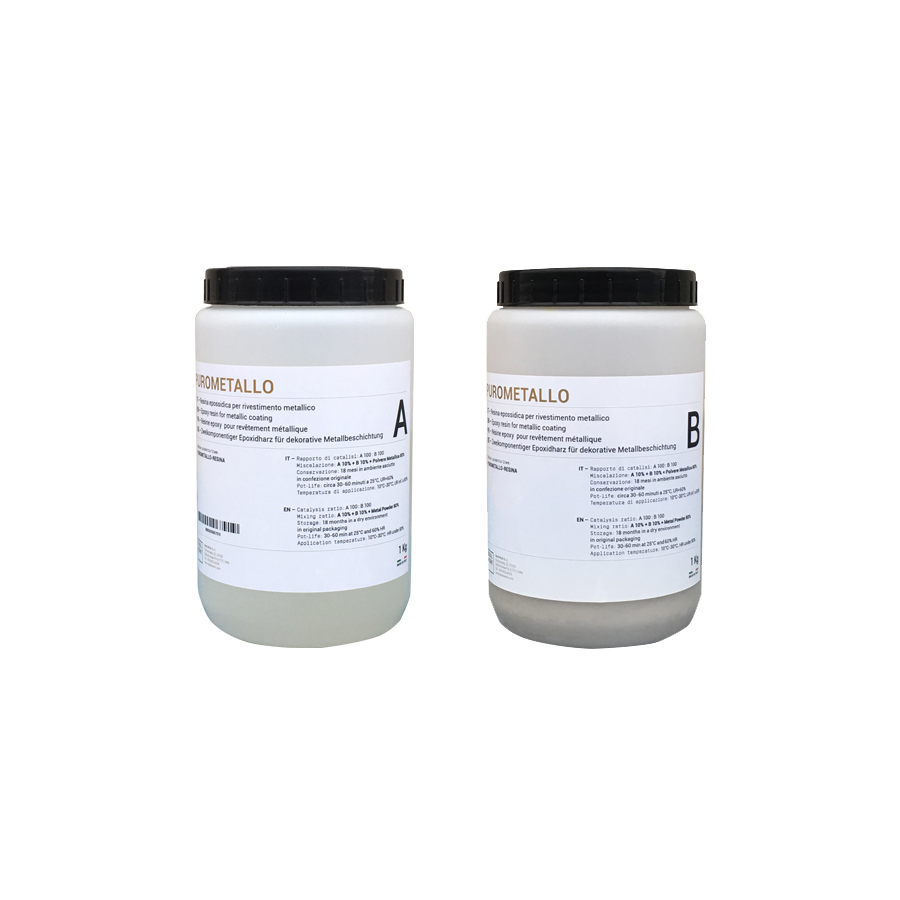 Purometallo Resina ( Komp A+B )  2 kg
